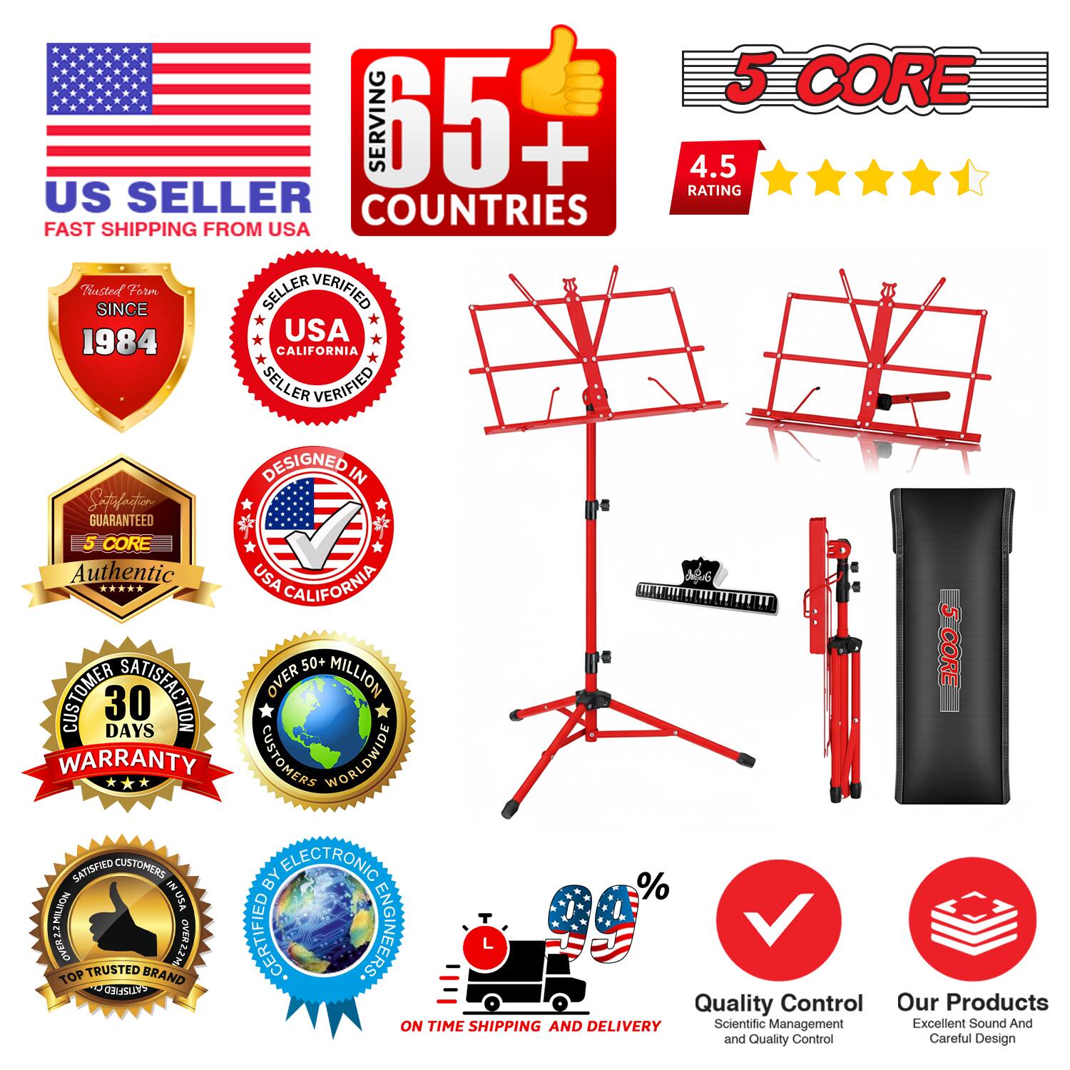 **US Seller**  
Fast Shipping from USA

**5 Core**  
4.5 Rating

**Serving 65+ Countries**

**Trusted Since 1984**

**Seller Verified**  
USA California

**Designed in USA California**

**5 Core Authentic**

**30 Days Satisfaction Warranty**

**Over 50+ Million Customers Worldwide**

**Top Trusted Brand**

**Certified by Electronic Engineers**

**On Time Shipping and Delivery**

**Quality Control**  
Scientific Management and Quality Control

**Our Products**  
Excellent Sound and Careful Design