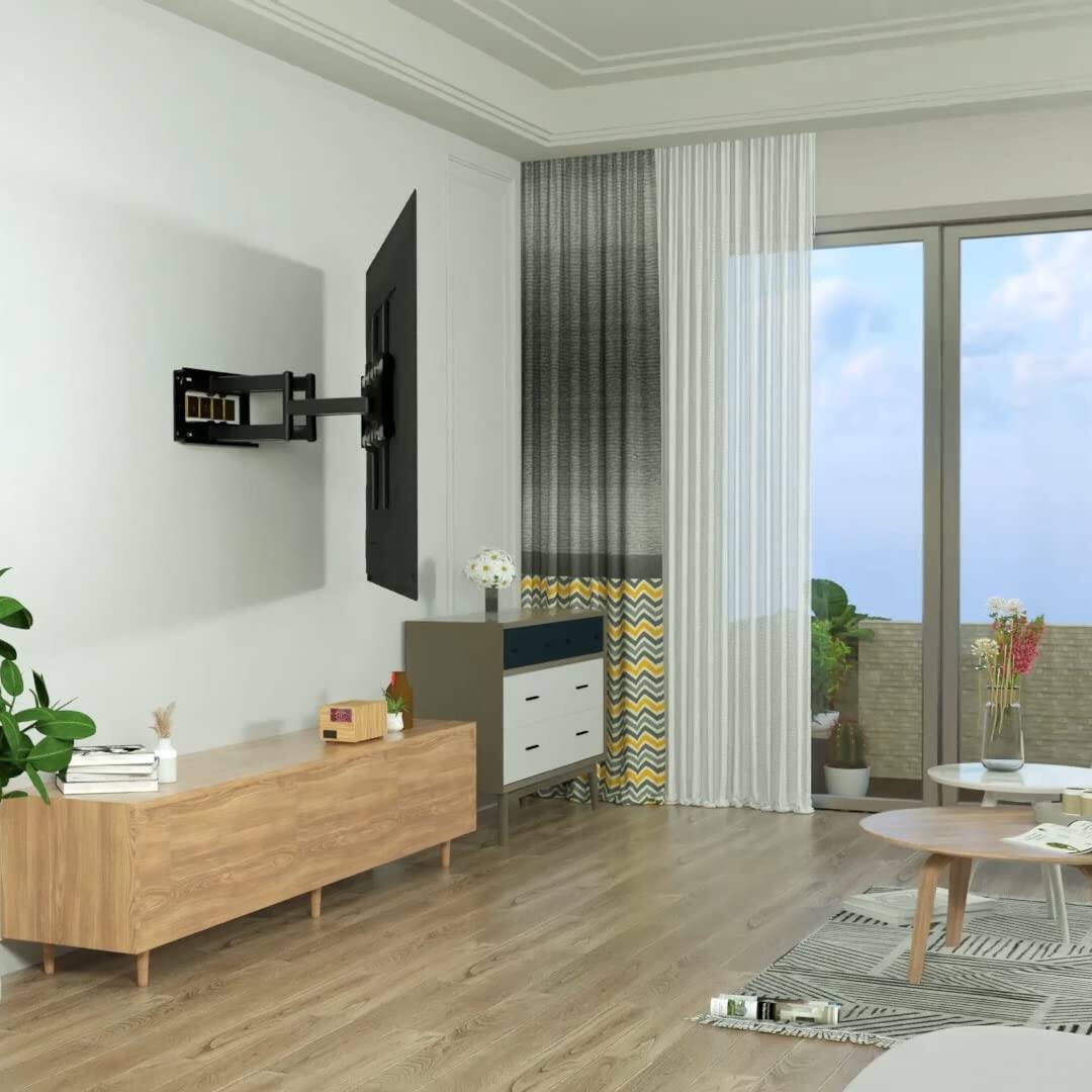 Alt View 5. Comfort Essence - 86 98 Tv Wall Mount Full Motion Television Bracket Large Screen Led Heavy Duty Swivel Tilt Sliding Adjustab - Default.