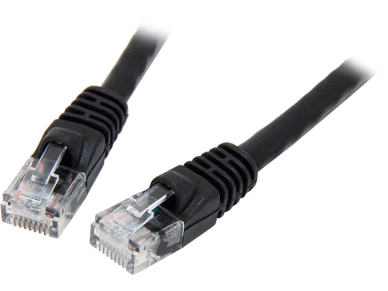Nippon Labs - CAT6MB-10BK 10 ft. CAT 6 UTP Injection Molded Boot Patch Ethernet Cable, Black