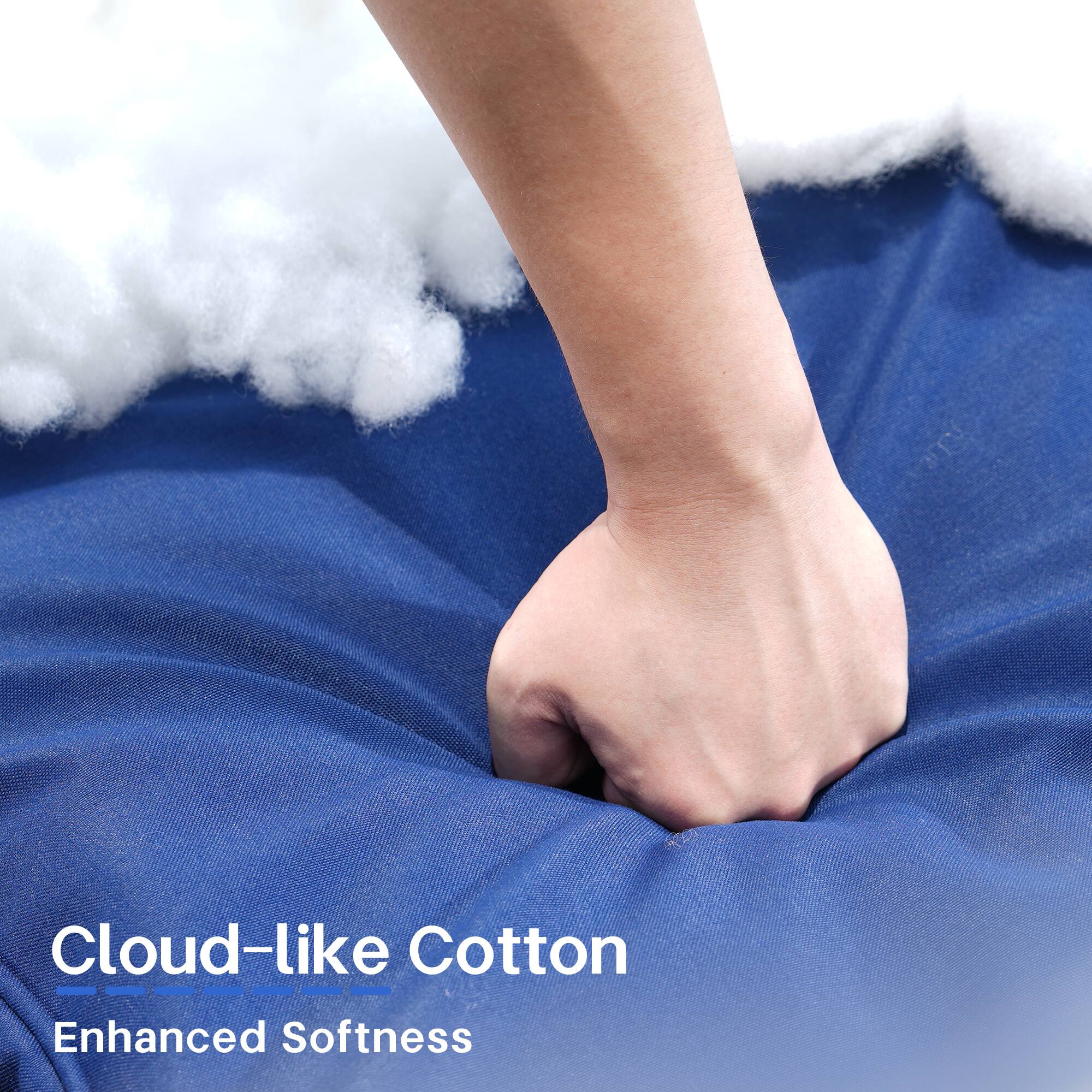 Cloud-like Cotton  
Enhanced Softness