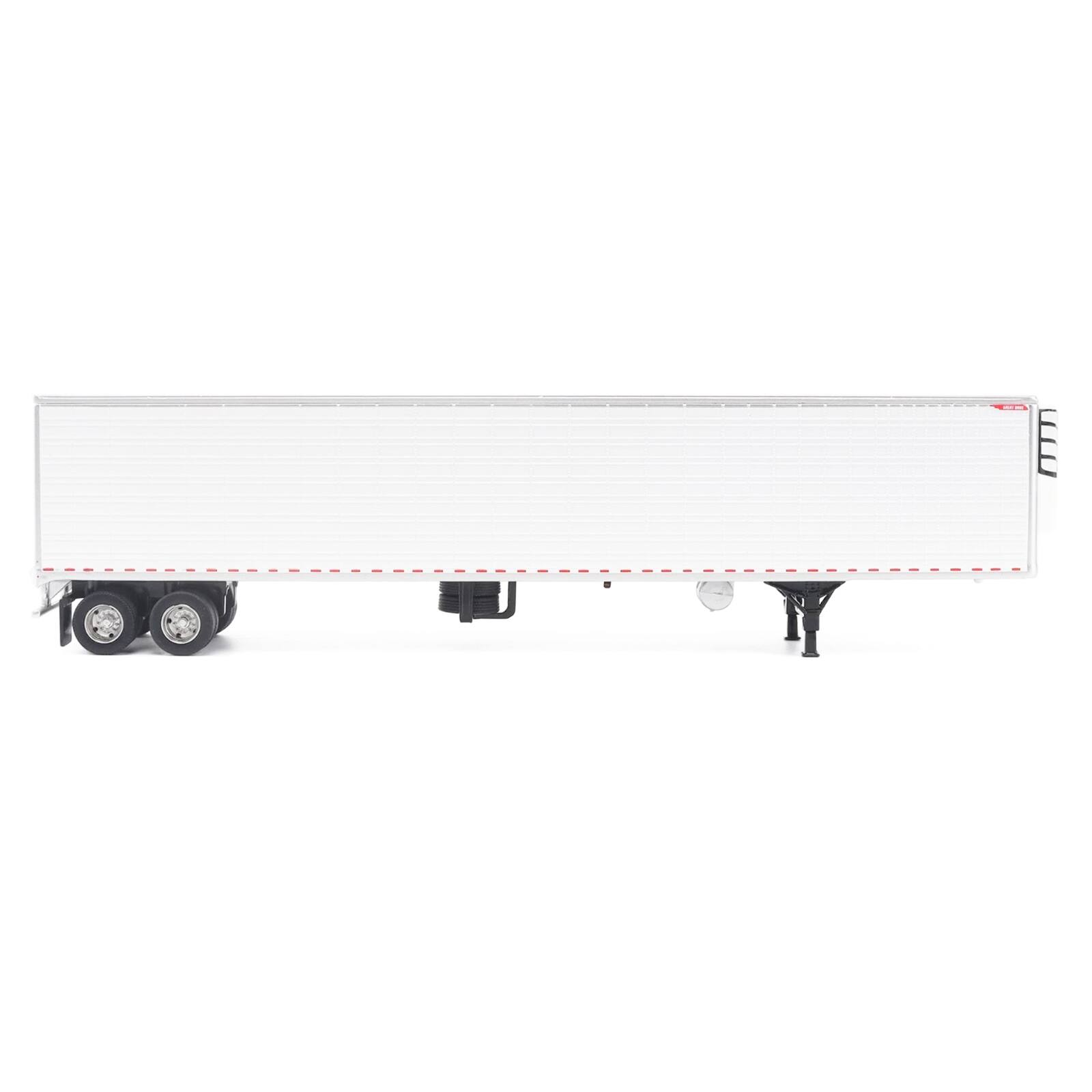 Alt View 1. Diecast Masters - Great Dane Everest 53ft Refridgerated Trailer White "Transport Series" 1/64 Diecast Model by Diecast Masters.