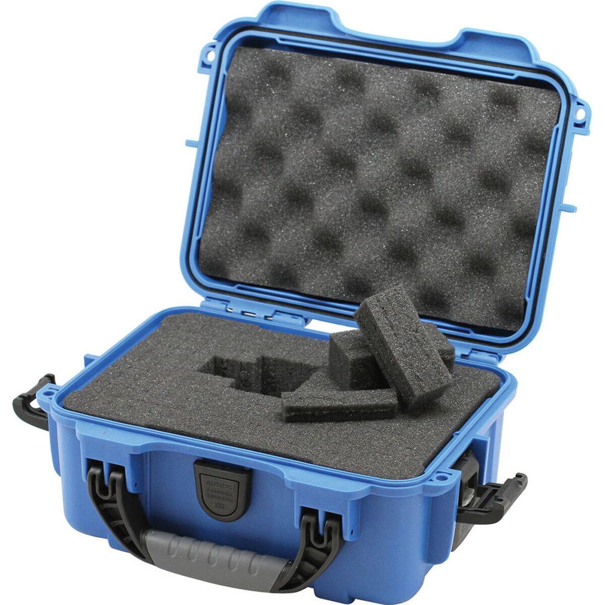 Alt View 1. NANUK - Nanuk Small Series 904 Lightweight NK-7 Resin Waterproof Protective Case with Foam for Mirrorless Camera or 2-Way Radio,.