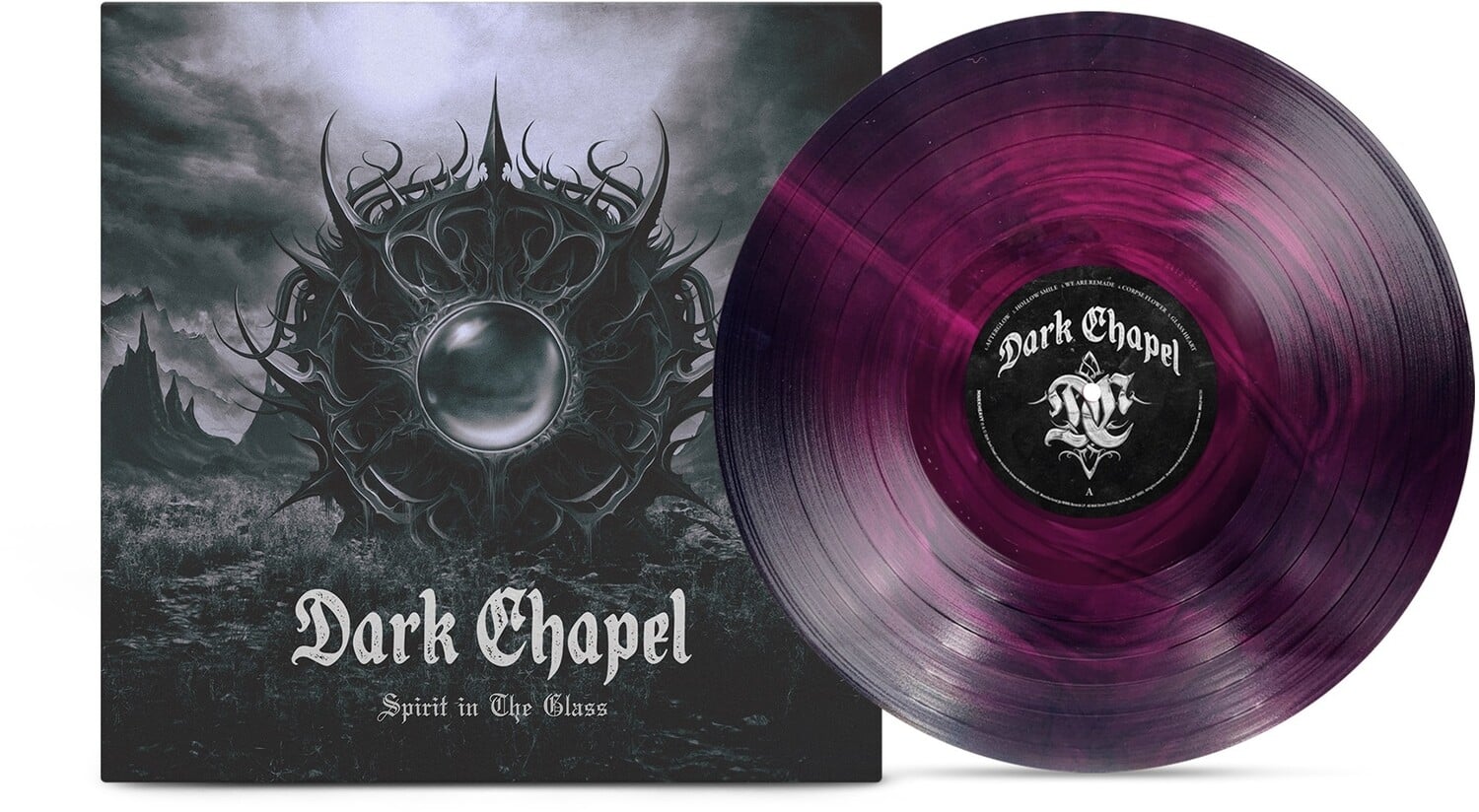 Dark Chapel - Spirit In The Glass - Grape & Black Ice Galaxy  - VINYL LP