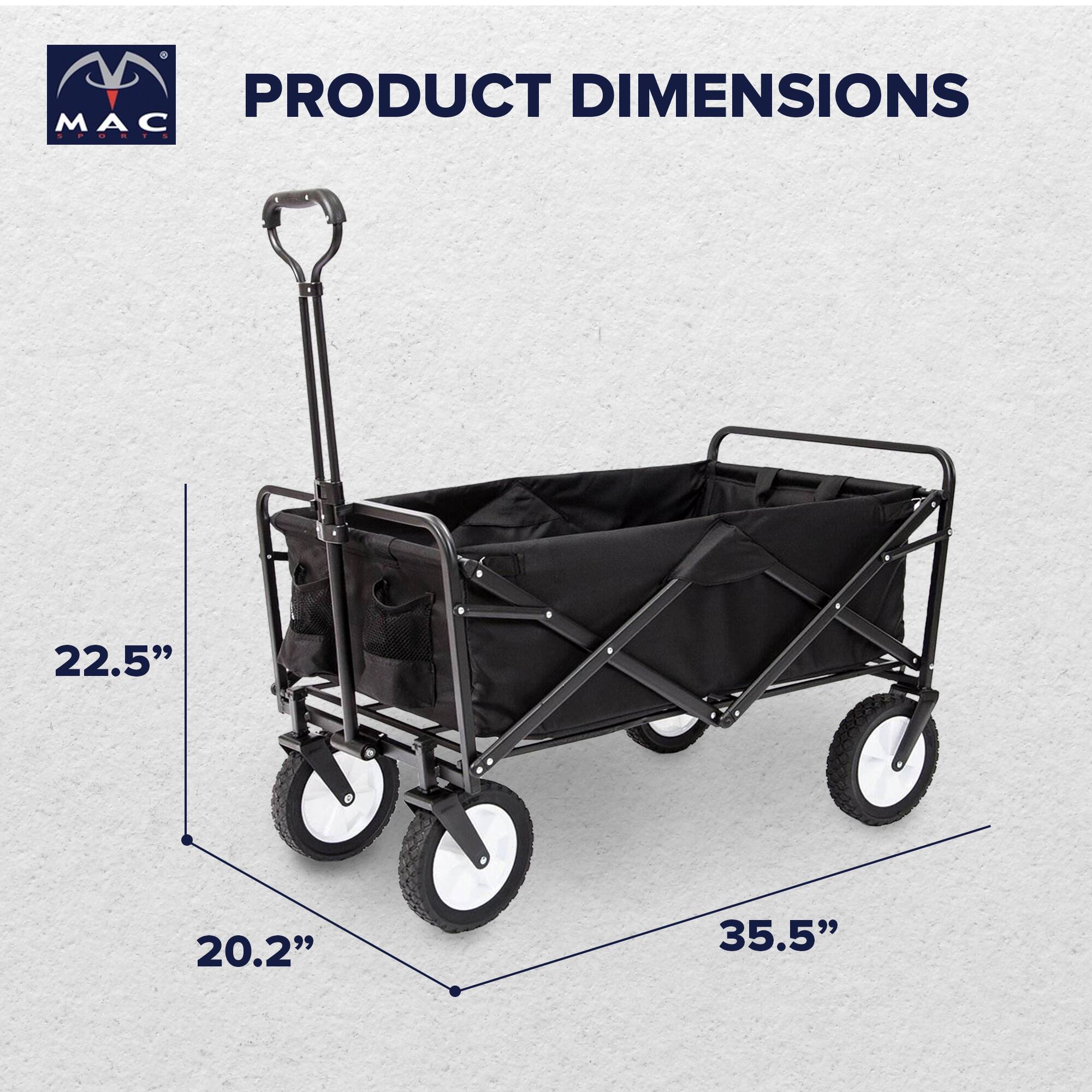 PRODUCT DIMENSIONS
MAC
22.5" x 20.2" x 35.5"