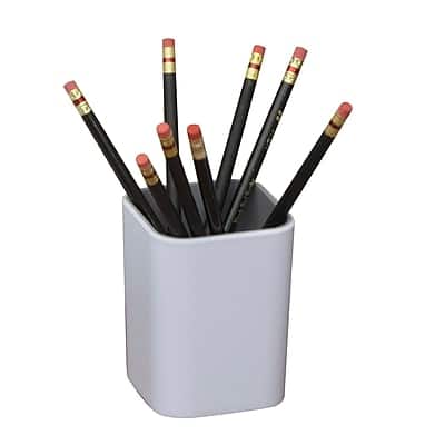 Fusion - Pencil Cup Holder/Gray - White/Gray