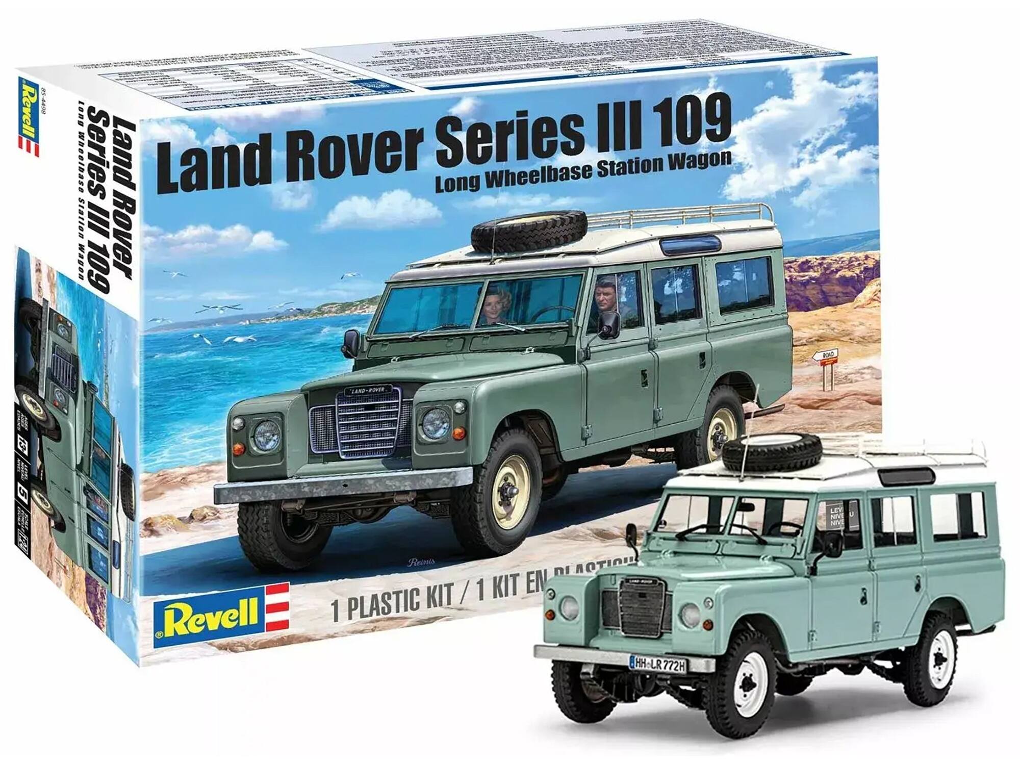 Revell HOF Ong III 109 Wheelbase Series Land Rover Series Station Wagon Long Wheelbase BOILEIS "Rover WaDon 109 -2 adddas 207 : Revell Reenos AOTIOI Di / 1 KIT EN PLASTIC KIT 1 HH LR772H LEY NEV NrV