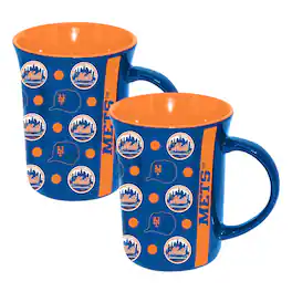 The Memory Company - Two-Pack 15oz. Line Up Ceramic Mugs - Multicolor