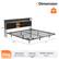 - Dimension: 86.4" x 76" x 38.6"
- Material: Velvet + MDF + Metal
- Weight capacity: 900 lbs
- Size: King