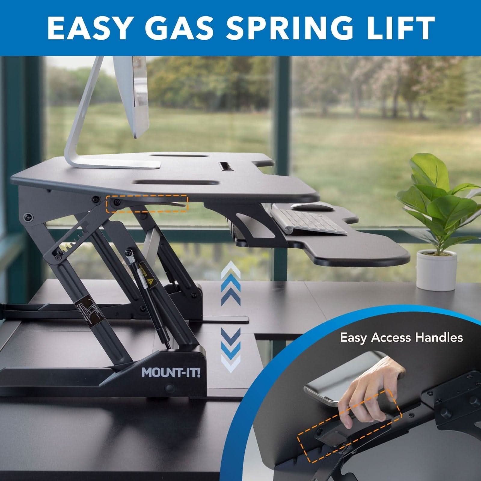 EASY GAS SPRING LIFT  
Easy Access Handles  
MOUNT-IT!