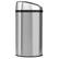 Alt View 15. iTouchless - NX 8-Gal. Touchless Round Trash Can - Stainless Steel.