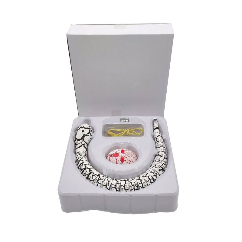 Alt View 9. Topteng - USB Rechargeable Remote Control Rattlesnake Toy - Real Slithering Motion,Retractable Tongue&Tail,for Pranks & Halloween​.