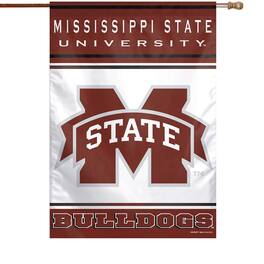 WinCraft - Mississippi State Bulldogs 28" x 40" Full Name House Flag - Multicolor