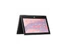 Front. HP - HP Fortis X360 11.6" Touchscreen Chromebook 8GB 64GB eMMC ChromeOS 9R3A1UTABA - Black.