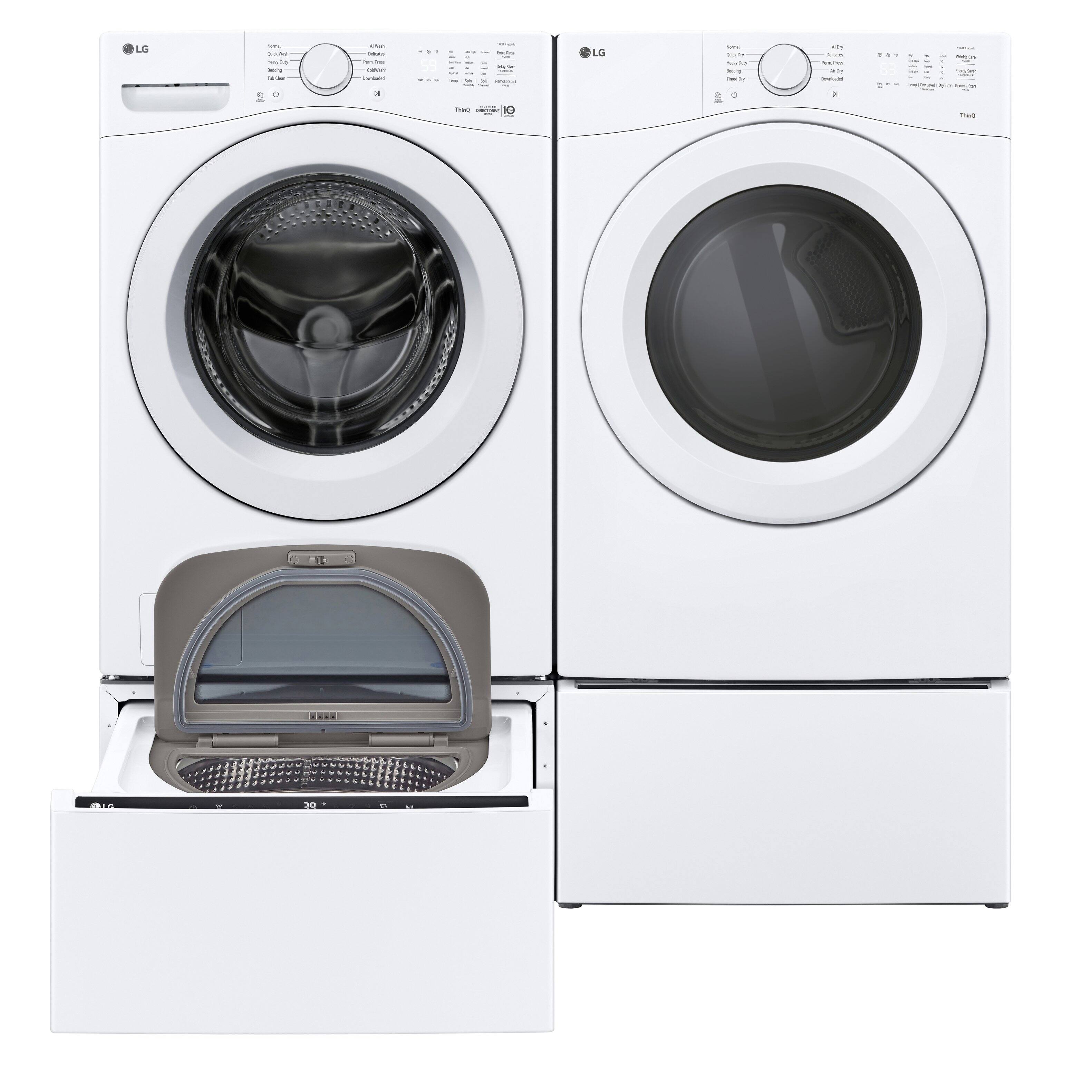LG - - I - - - nde - - - - | - - - -ordon : LG - - - - - -- - - - - 14 - - Tut IE Dryer and pedestals sold separately.