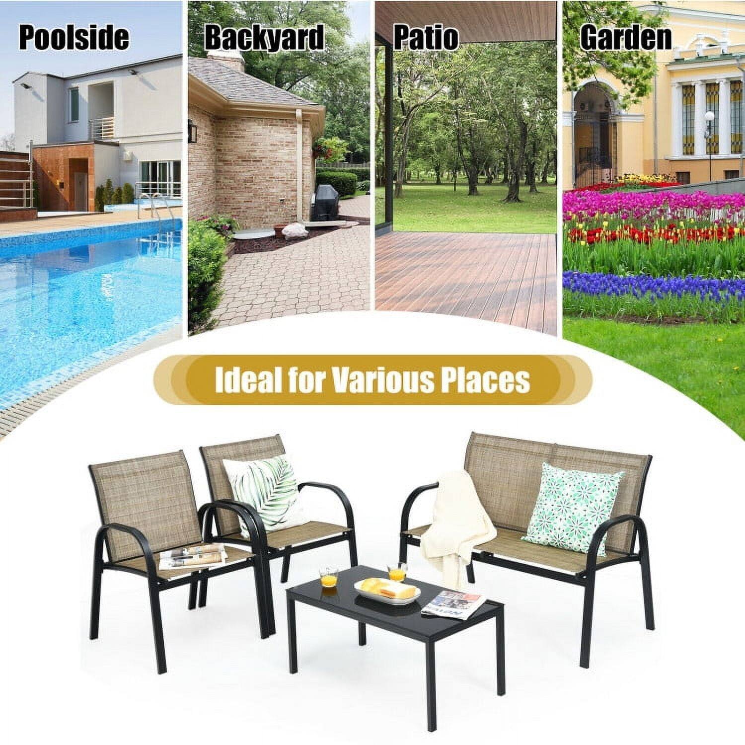 Poolside Backyard Patio Garden  
Ideal for Various Places