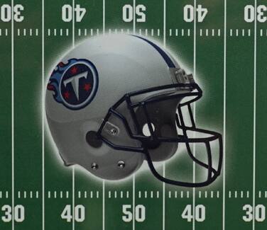 Alt View 4. Rico Industries - Tennessee Football Titans Classic 2 Track Wooden Field Shaped Cribbage Board - Multi.