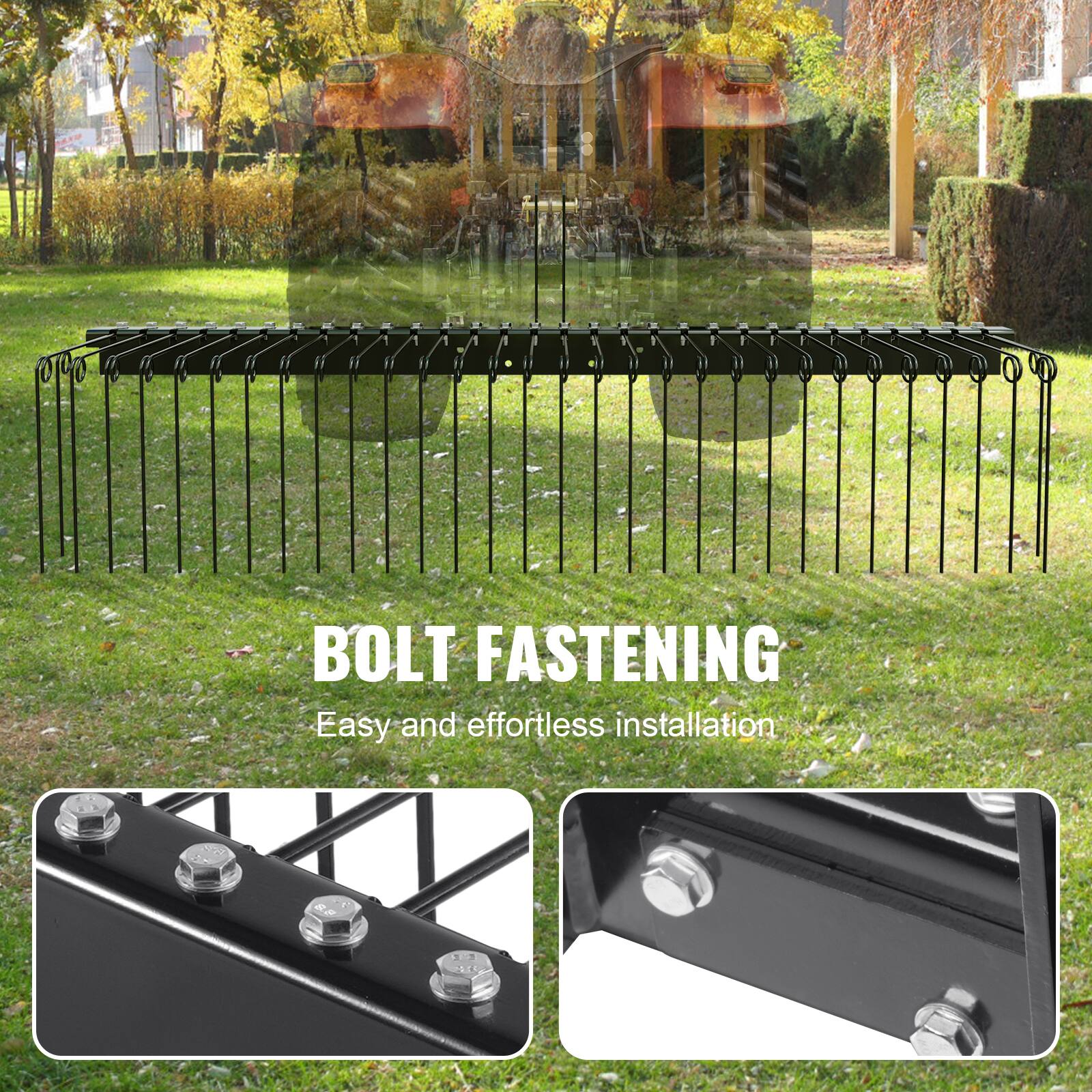 BOLT FASTENING
Easy and effortless installation