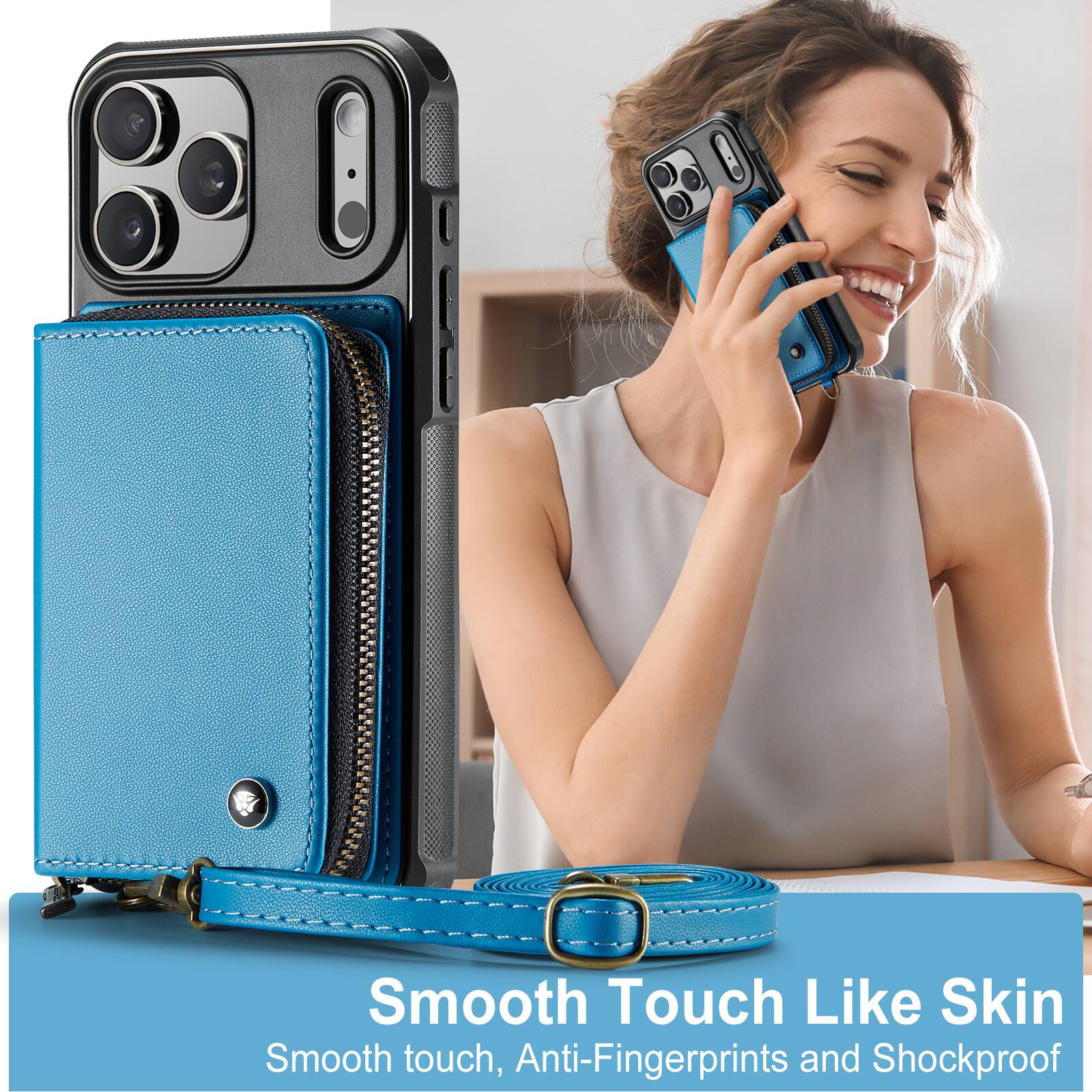 Smooth Touch Like Skin  
Smooth touch, Anti-Fingerprints and Shockproof