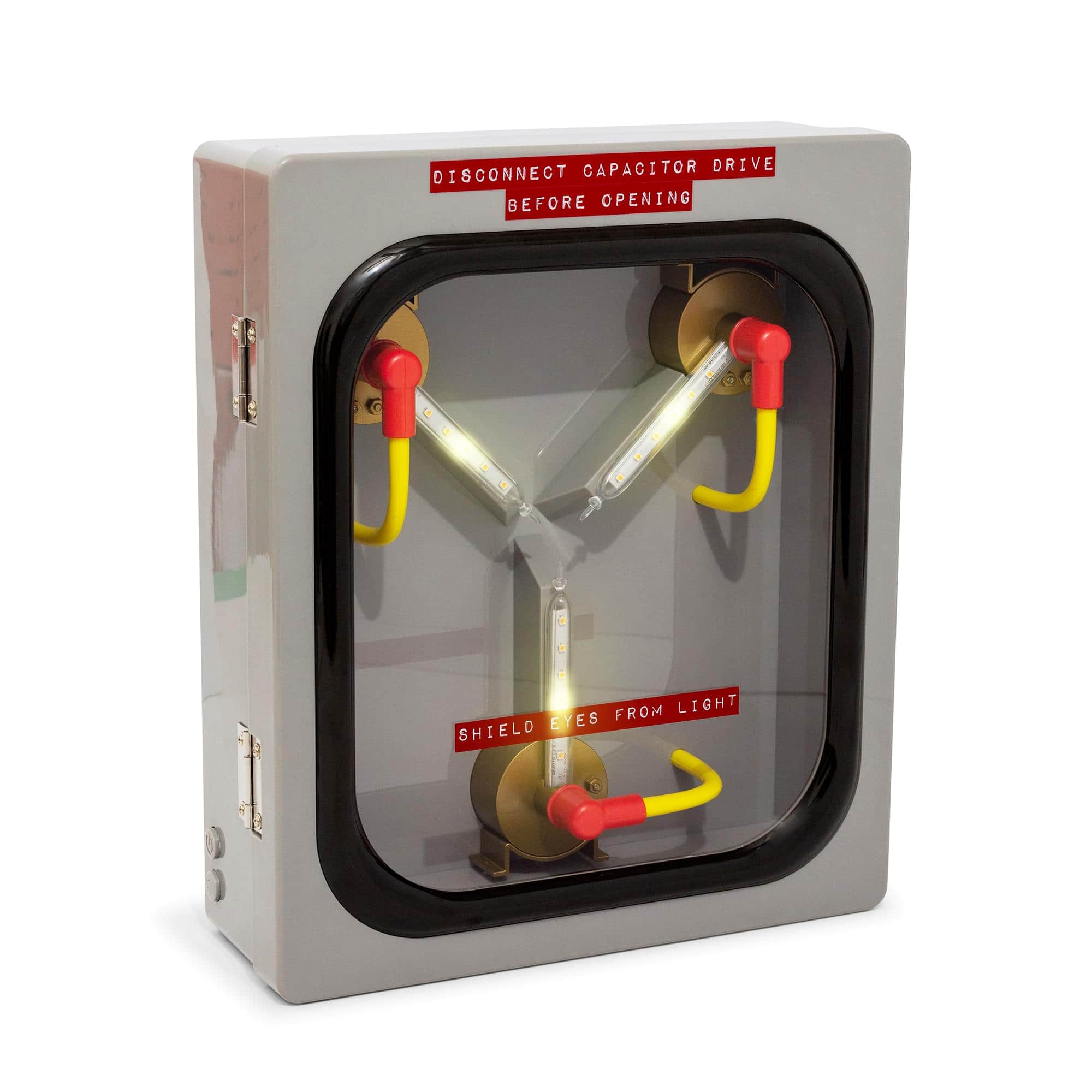 Ukonic - Back To The Future Life-Size 1/1 Scale Flux Capacitor Replica 12-Inch LED Mood Light - Gray