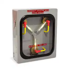 Ukonic - Back To The Future Life-Size 1/1 Scale Flux Capacitor Replica 12-Inch LED Mood Light - Gray