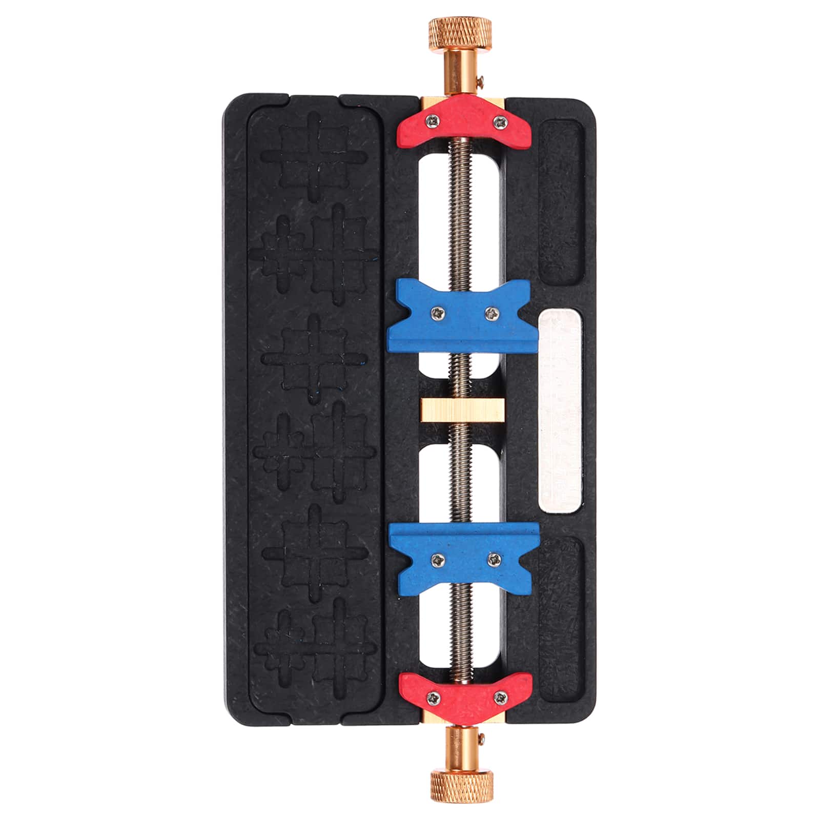 Unique Bargains - Multifunctional PCB Fixing Holder, 3.5"x7.4"x0.6" Dual Axis High-Temp Positioning Clamp for Phone Repair