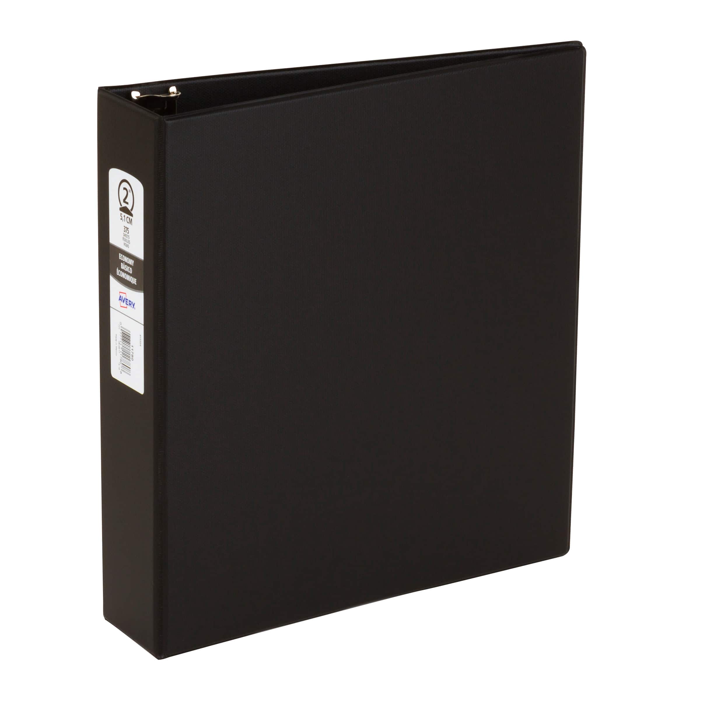 Avery - Standard Binder, 2" Round Rings, Color May Vary (11780) - Multi