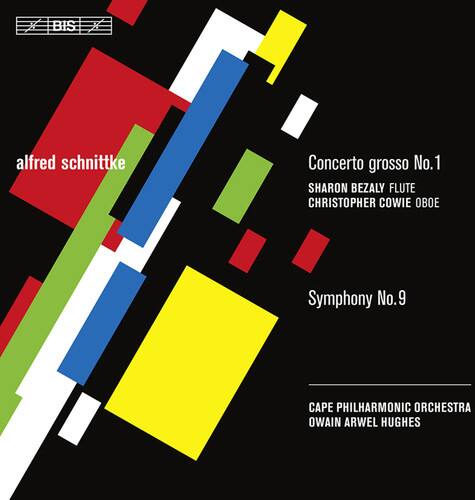 alfred schnittke  
Concerto grosso No.1  
SHARON BEZALY FLUTE  
CHRISTOPHER COWIE OBOE  

Symphony No.9  
CAPE PHILHARMONIC ORCHESTRA  
OWAIN ARWEL HUGHES