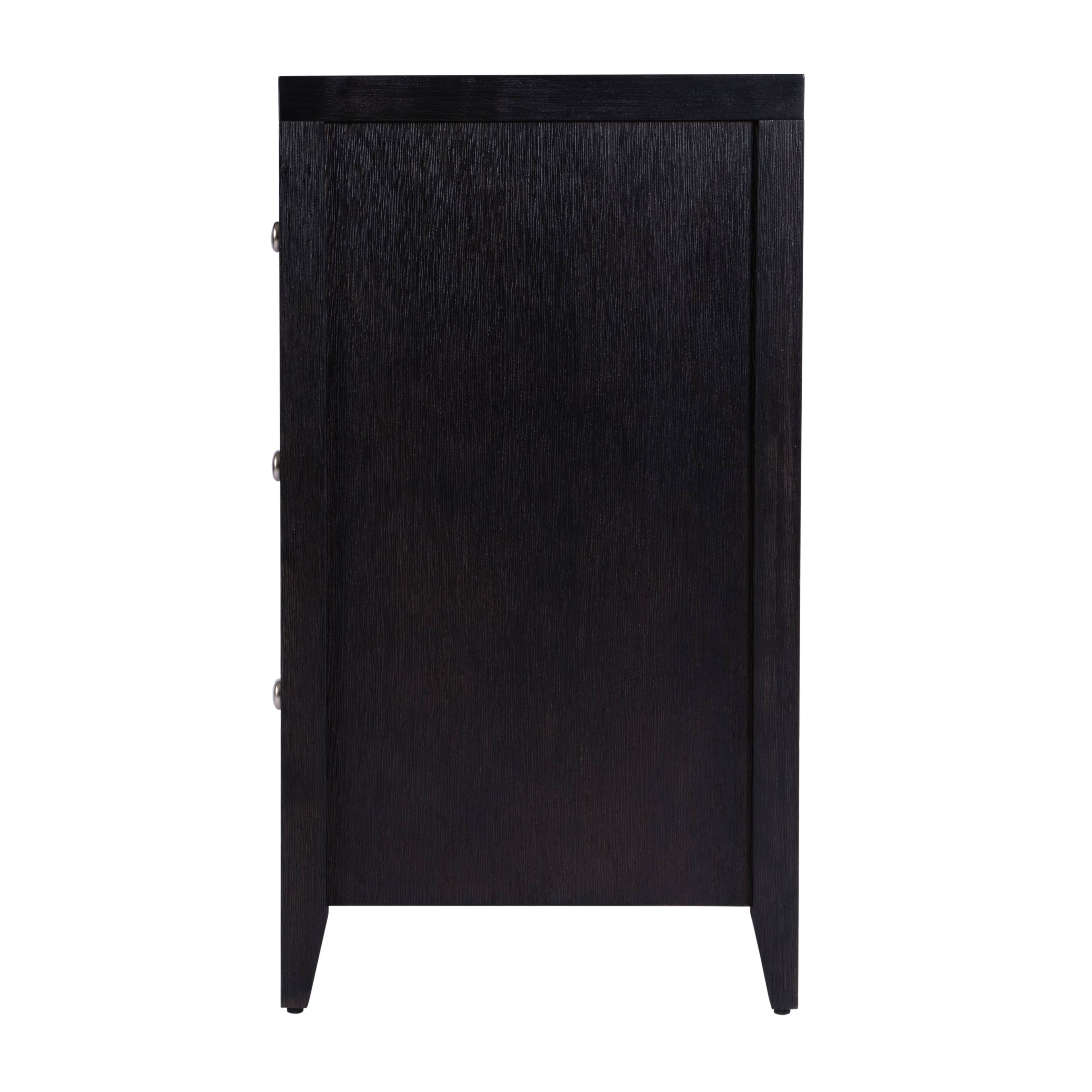 Alt View 3. Butler Specialty - Dana 34 in. W Rectangular Wood 3 Drawer Chest - Coffee.