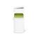 Alt View 3. simplehuman - 4L compost caddy, white steel - White.
