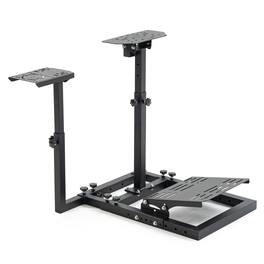 Dardoo - Pro Single Arm Racing Steering Wheel Stand Fit for Logitech G29, for Thrustmaster T248 - Black