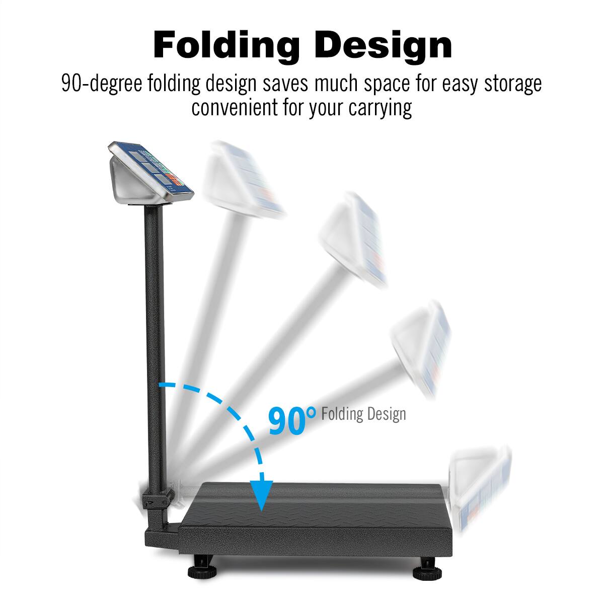 Folding Design

90-degree folding design saves much space for easy storage convenient for your carrying

90° Folding Design