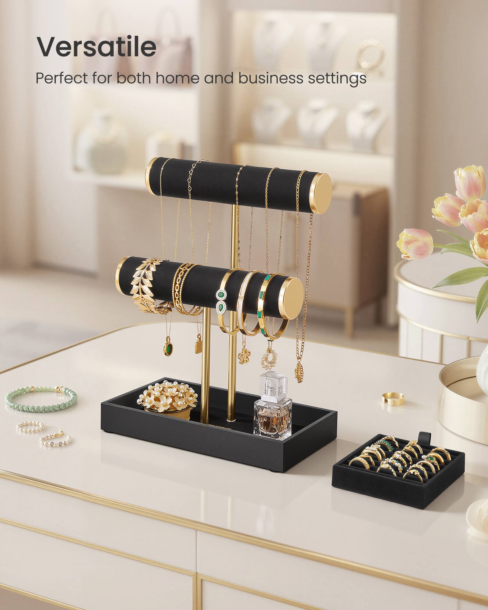 Versatile  
Perfect for both home and business settings