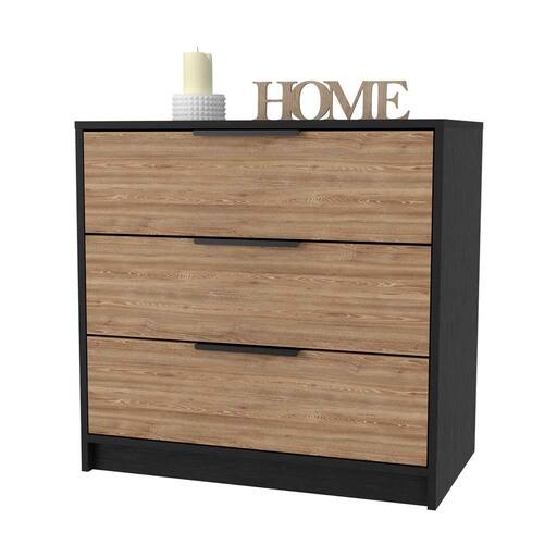 Alt View 1. TinyHomie - Washington Three Drawer Dresser - Multicolor.