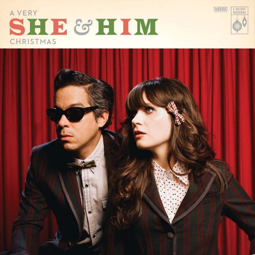 Front. A Very She & Him Christmas [LP].
