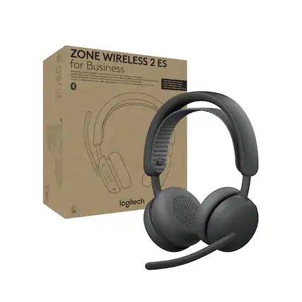ZONE WIRELESS 2 ES for Business
Native Bluetooth® headset with adaptive hybrid ANC and multi-parasitic noise cancellation
logitech