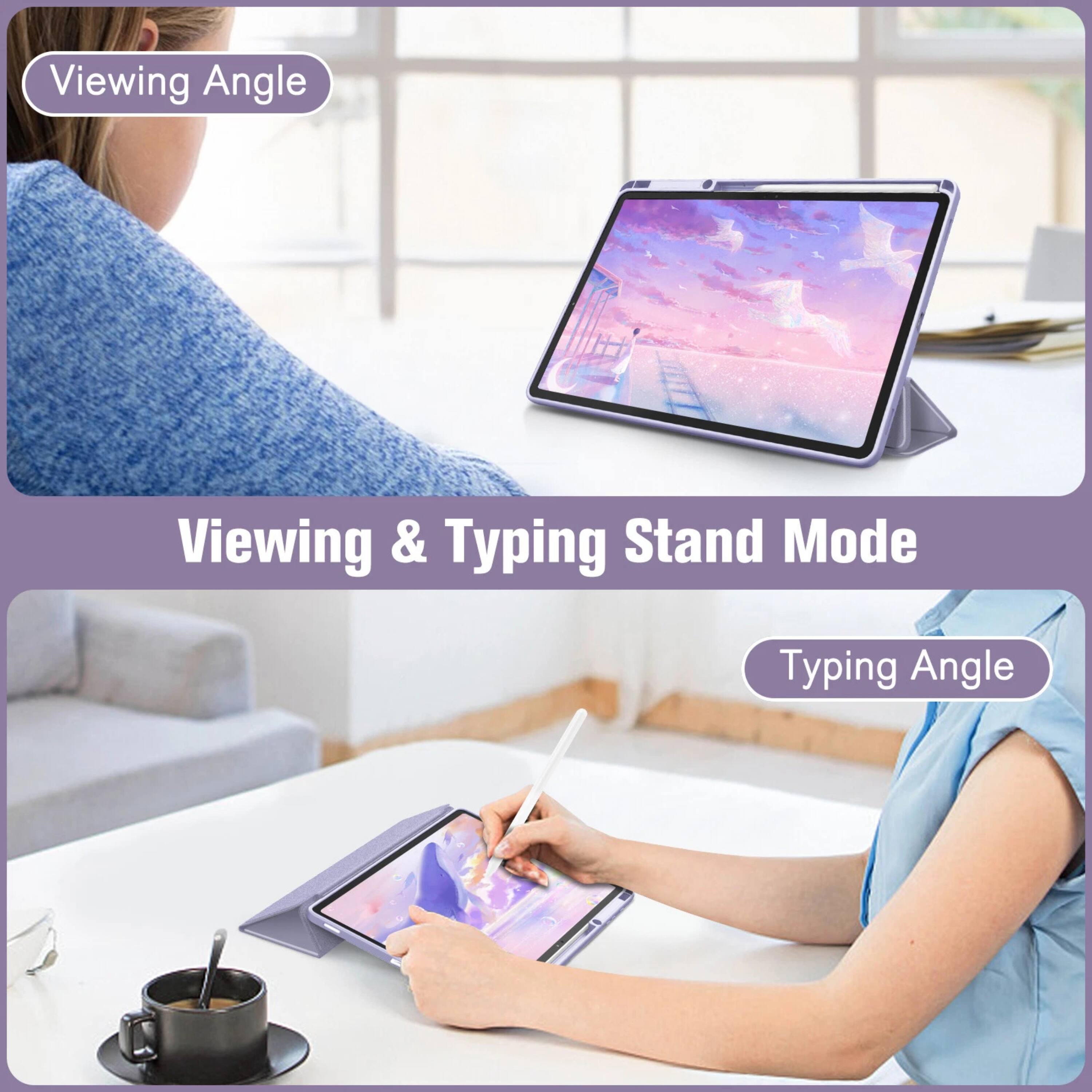 Viewing Angle  
Viewing & Typing Stand Mode  
Typing Angle