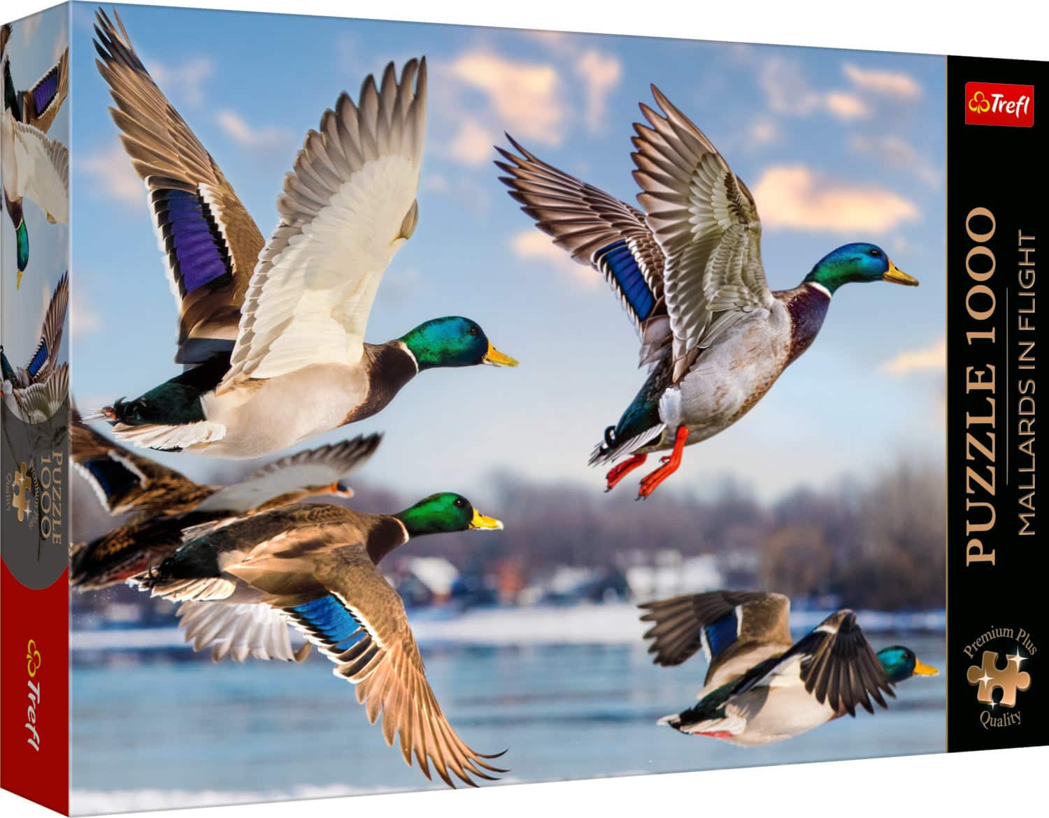 Trefl - Premium Plus Mallards in Flight 1000 Piece Puzzle - Multicolor