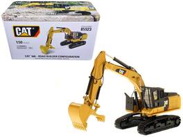 CAT Caterpillar 568 GF Road Builder with Operator "High Line Series" 1/50 Diecast Model by Diecast Masters - Yellow