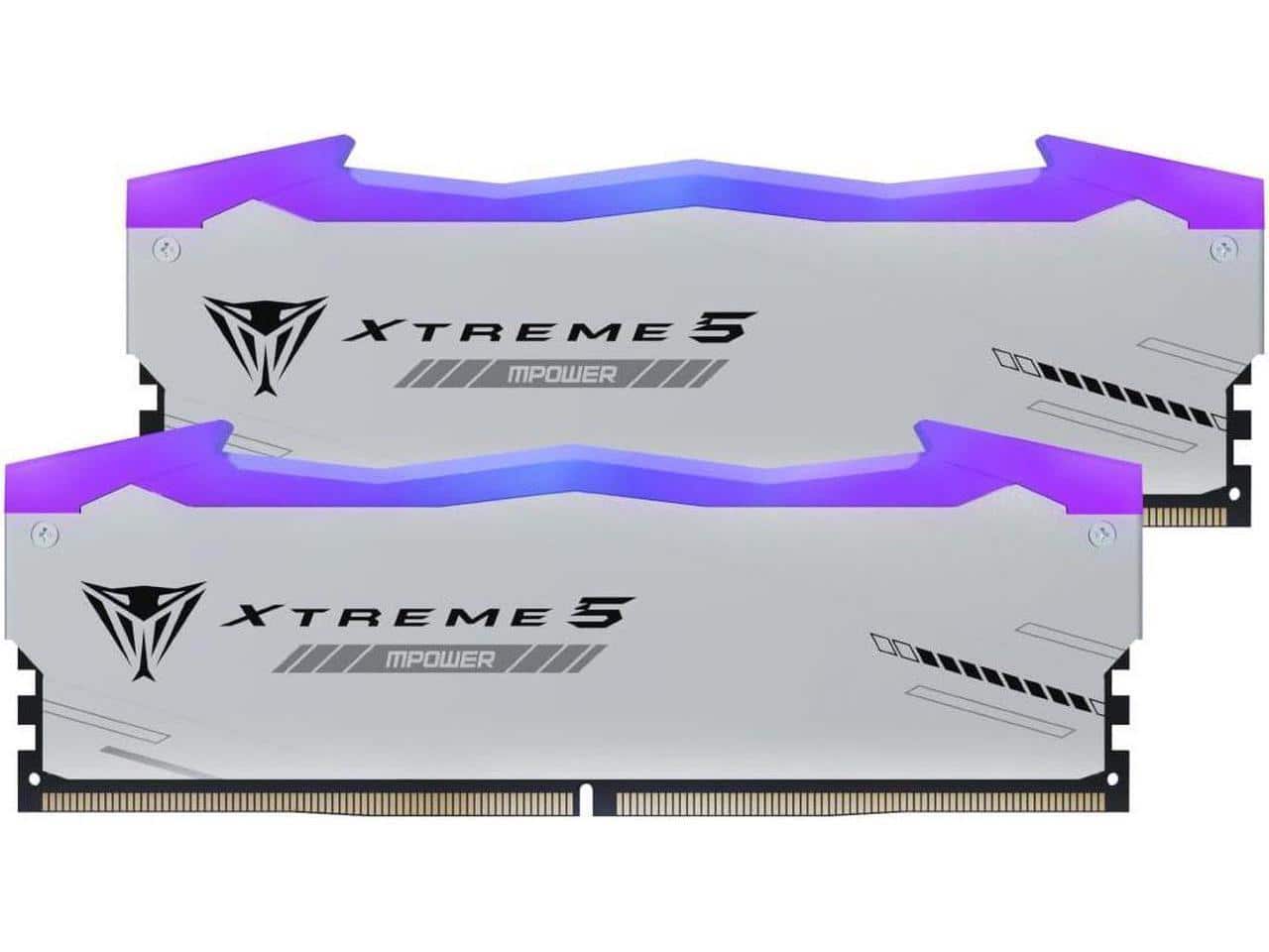Patriot - Viper Xtreme 5 M 32GB DDR5 6400 RAM (2x16GB) PC5 51200 - Silver