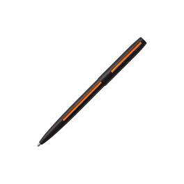 Fisher - Space Pen - M4BSROL? Non-Reflective Matte Black with Orange Line - Search and Rescue - Cap-O-Matic Pen
