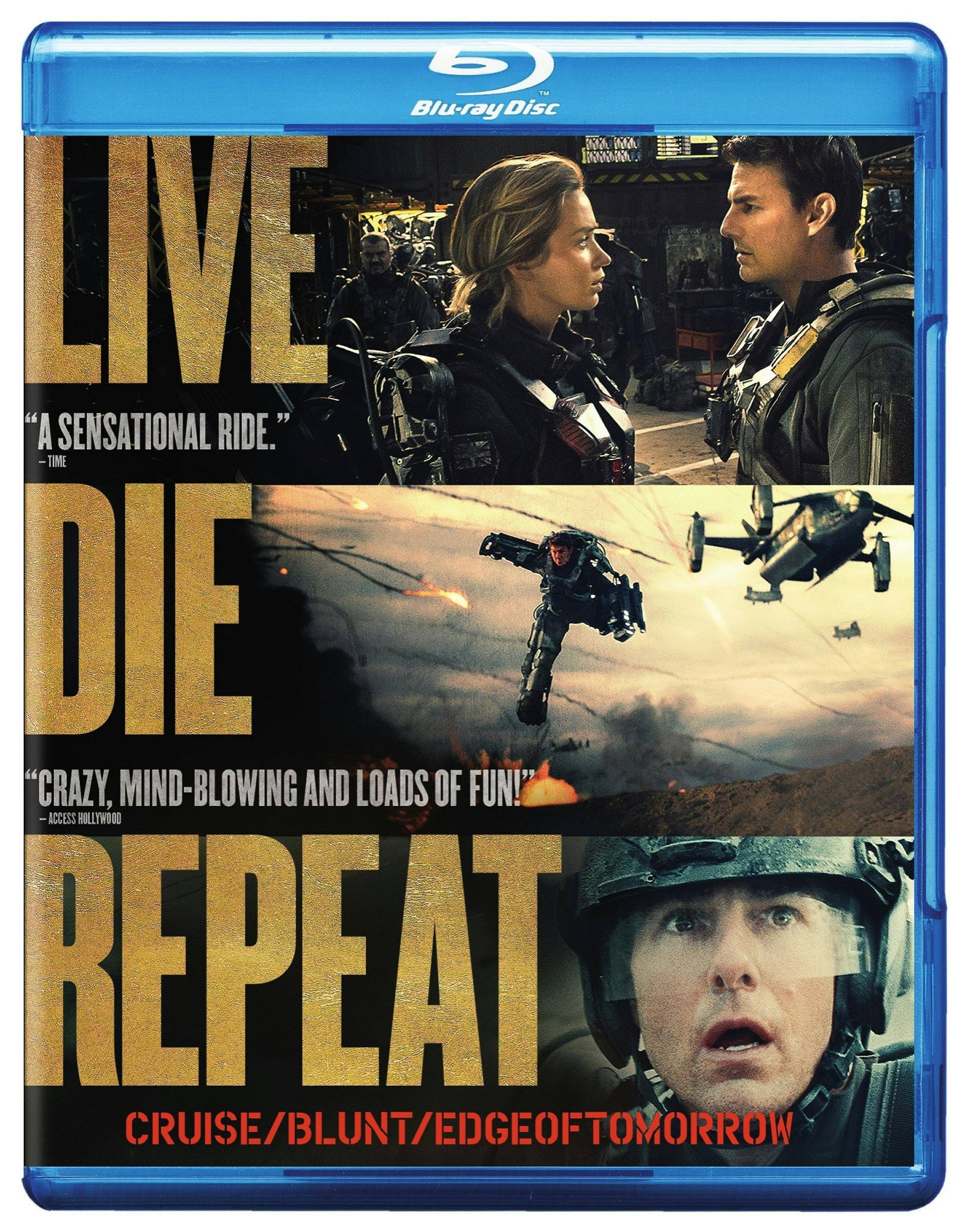 Front. Edge of Tomorrow [Blu-ray].