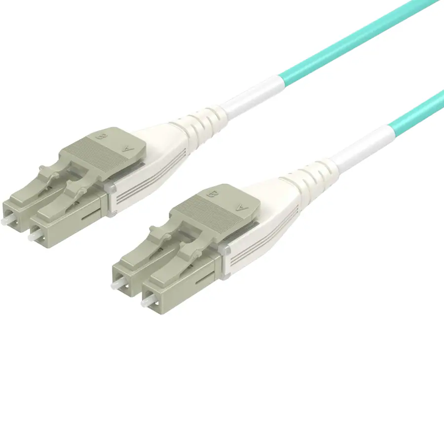 Sanoxy 5m/15ft OM3 High Performance LC/LC Uniboot OM3 Multimode Fiber ...