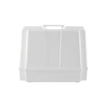 Front. Brother - Brother Sewing Machine Hardcase with Carrying Handle (Offwhite).
