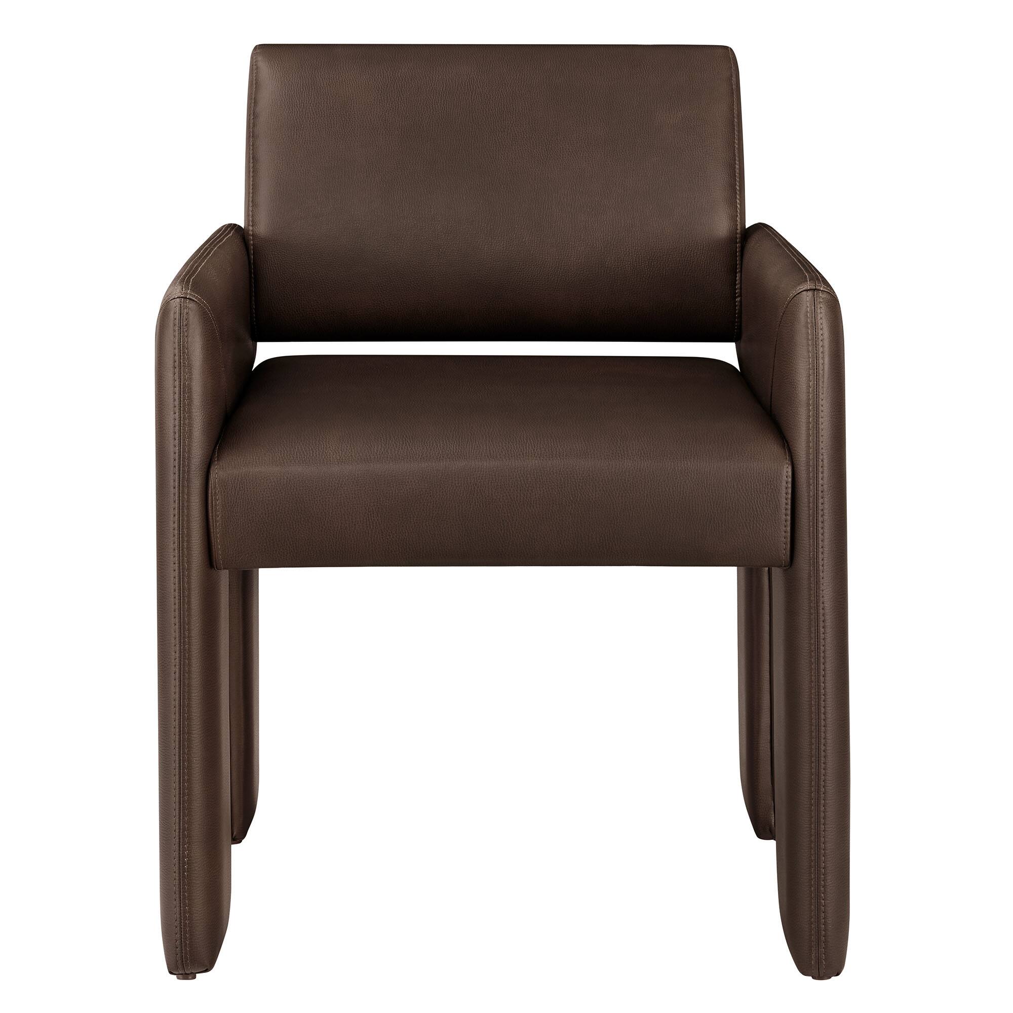 Alt View 4. Modway - Daven Upholstered Dining Chair by Modway - Espresso.