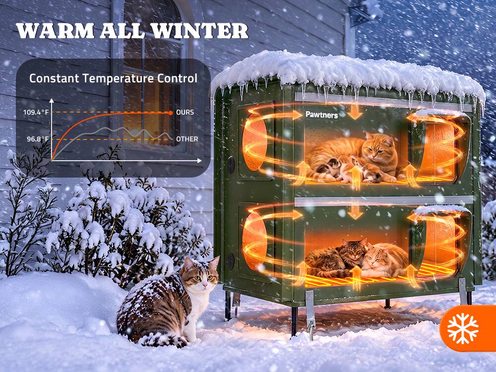 WARM ALL WINTER

Constant Temperature Control

109.4°F

OURS

96.8°F

OTHER