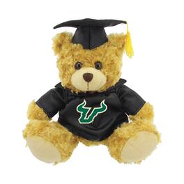 Jardine - South Florida Bulls 12'' Graduation Plush Bear - Oatmeal