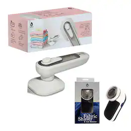Pursonic - Travel-Ready Garment Grooming Kit: Compact Lint Remover, Fabric Shaver & Mini Iron - Multicolor