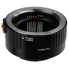 Fotodiox - Automatic 31mm Macro Extension Tube Section - Compatible with Canon EF/EF-S Mount Cameras for Close-up Photography