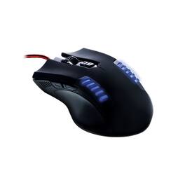 Xtreme - Wired Gaming Mouse - High-Precision Optical Sensor, Multicolor RGB Backlit, 6 Programmable Buttons - Wired - Black