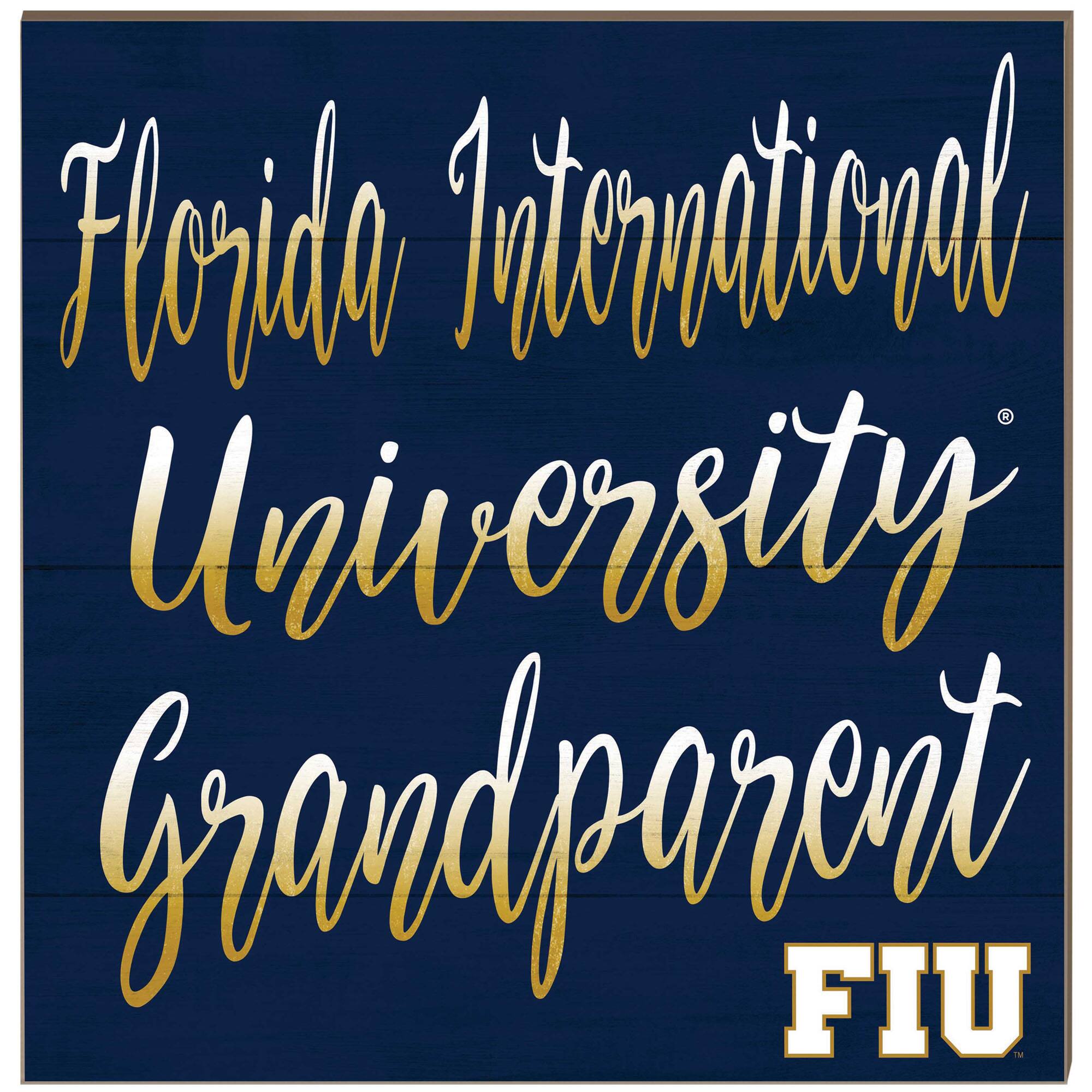 FIU Panthers 10'' x 10'' Grandparent Plaque